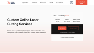 Laser Cutting Service | Get Online Quotes | RapidDirect - laser cutter service