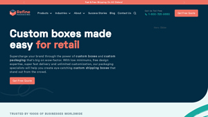 Refine Packaging: Custom Boxes & Custom Packaging Made Easy - customized box supplier