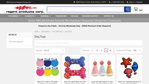 Dog Toys Wholesale Supplier - Regent Products - dog toy supplier