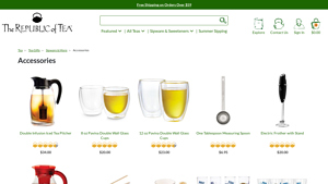 Tea Accessories & Tea Supplies - The Republic of Tea - tea supplier
