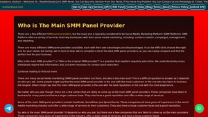 Who is The Main SMM Panel Provider - Resellerboost - main supplier of smm services