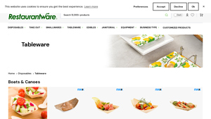 Tableware, Disposable Plates & Party Plates - Restaurantware - disposable tableware supplier