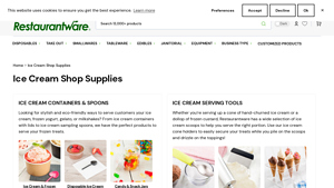 Ice Cream Shop Supplies | Frozen Yogurt Supplies | Wholesale & Bulk - yogurt ice cream supplier