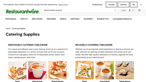 Catering Supplies | Catering Products & Equipment - Restaurantware - catering supplier