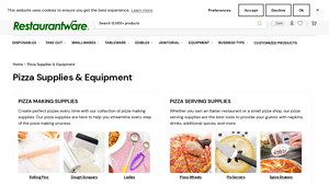Pizza Restaurant Supplies | Pizza Restaurant Products & Equipment ... - pizza supplier