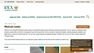 Wholesale Hardwoods & Softwoods - Rex Lumber - wood floor suppliers