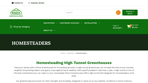 Homesteading Greenhouses - High Tunnels for Homesteads - homestead supplier greenhouse
