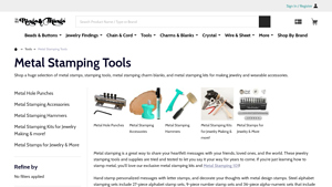 Metal Stamping Tools | Tools & Supplies - Rings & Things - metal stamping supplier