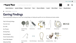 Earring Findings & Earring Making Supplies - Rings & Things - earring supplier