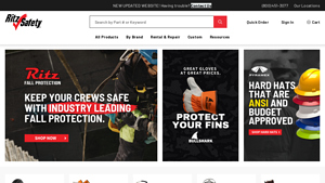 Personal Protective Equipment & Supplies | Ritz Safety - safety supplier