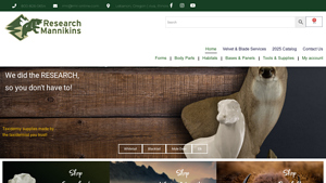 Research Mannikins Taxidermy Supply - taxidermy supplier
