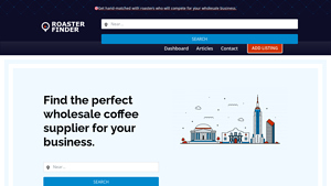 Home - Roaster Finder | Discover Wholesale Coffee Distributors - coffee supplier