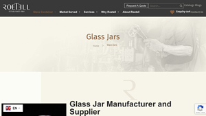 Glass Jar Manufacturer - Reliable Glass Bottles, Jars ... - Roetell - mason jar supplier