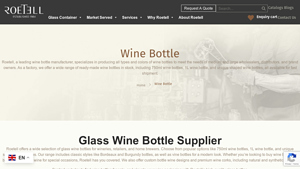 Glass Wine Bottles - Reliable Glass Bottles, Jars, Containers ... - Roetell - bottle supplier wine