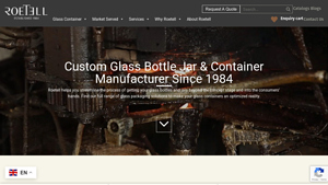Home - Reliable Glass Bottles, Jars, Containers Manufacturer | Roetell - glass jar supplier