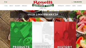 Home - Roselli's - restaurant wholesale supplier