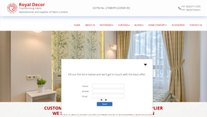Curtains supplier and maker in Mumbai - curtain supplier and makers