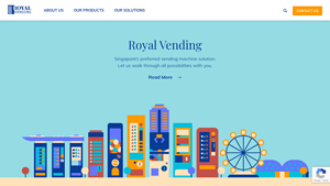 Royal Vending Pte Ltd | Singapore's preferred vending machine solution - vending machine supplier