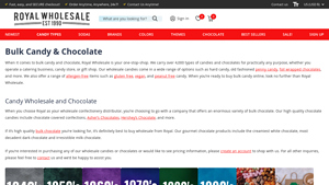 Bulk Candy Categories - Royal Wholesale - candy supplier