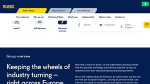 RUBIX Industrial Supply: Europe's MRO suppliers & distribution network - mro supplier