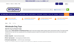 Wholesale Dog Toys | Bulk Buy Dog Toys | Wholesale Pet Toys [UK ... - dog toy supplier