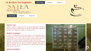 SA Tea - tea supplier
