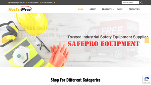 Industrial Safety Equipments Supplier Malaysia | Safepro - safety equipment supplier