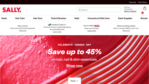 Sally Beauty - beauty supplier