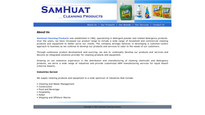 Welcome to Samhuat Cleaning Products - cleaning products supplier