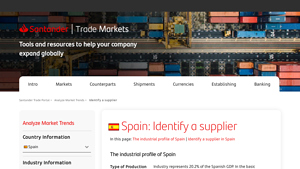Identify a Spanish supplier - Identify a supplier - Santandertrade.com - spanish suppliers