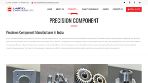Precision Component Manufacturer India: Sawhney Engineering Co. - machine parts suppliers