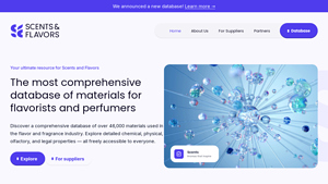 Scents and Flavors - flavours fragrances and aroma supplier