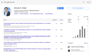 ‪Ahmed A. Holiel‬ - ‪Google Scholar‬ - treated dentin matrix suppliers