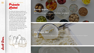 Our Products | Scott Brothers Dairy - yogurt ice cream supplier