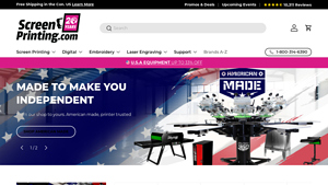 Screen Printing Supplies & Equipment | ScreenPrinting.com by Ryonet - printing equipment supplier