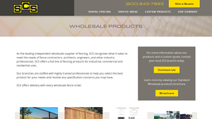 Wholesale Products - SCS - wholesale fencing supplier
