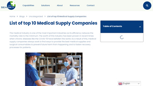 List of top 10 Medical Supply Companies - Seaskymedical - medical supplier companies