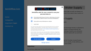 Business Proposal for Bottled Water Supply - SemiOffice.Com - bottled water supplier