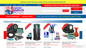 Septic Solutions - Septic System Parts & Supplies - septic suppliers