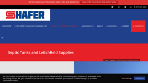 Septic Tanks for Sale - Septic Supplies - Shafer - septic suppliers