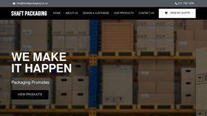 Home - Shaft Packaging - package supplier