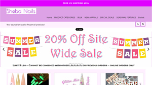 Sheba Nails - nail polish supplier