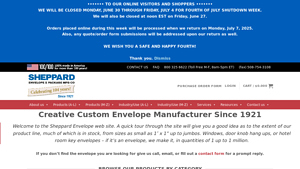 Sheppard Envelope | Custom Envelopes | Small Envelopes | Envelope ... - envelope supplier