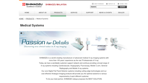 Medical Systems : SHIMADZU MALAYSIA - x ray equipment supplier
