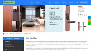 China Solid Wood Door Suppliers & Manufacturers & Factory - Customized ... - solid wood door supplier china