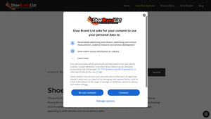 Complete List of All Shoe Manufacturers - footwear supplier