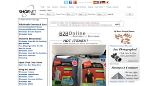 Wholesale Shoes - Shoenet.com Home page | Your leader in Wholesale ... - footwear supplier
