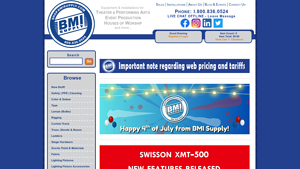BMI Supply - Technical Theatre Supplies and Service - stage lighting equipment supplier