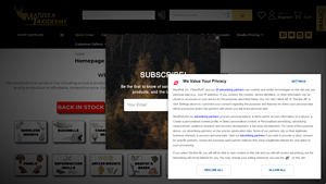 Homepage [shop.matuskataxidermy.com] - taxidermy supplier
