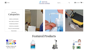 Cleaner and janitor cleaning supplies | Shop for Cleaning Supplies - cleaning products supplier
